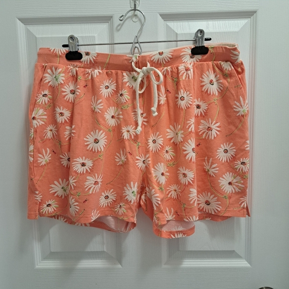 ❤️ Munki Munki PJ Shorts Women's XXL Pajama Bottoms Floral Print NWOT - Picture 5 of 10